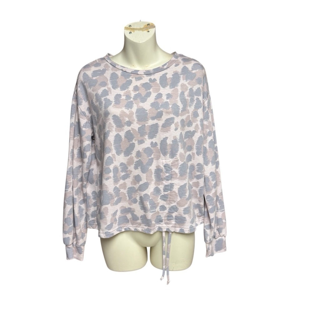 Como Vintage size medium Casual Women's Sweatshirt in Gray and Pink
